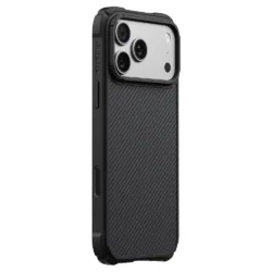 Pitaka รุ่น Cairn Case - เคส iPhone 18 Pro Max - สี Black/Grey(Twill)