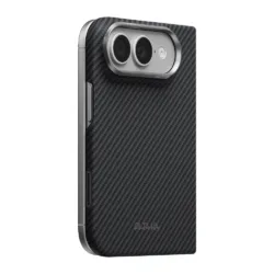 Pitaka รุ่น Edge Case - เคสฝาหลัง iPhone 18 Duo - สี Black/Grey(Twill) 6 Pitaka รุ่น Edge Case - เคสฝาหลัง iPhone 18 Duo - สี Black/Grey(Twill)
