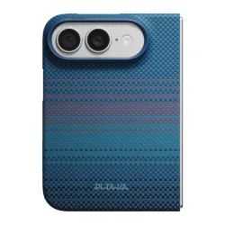 Pitaka รุ่น Edge Case - เคสฝาหลัง iPhone 18 Duo - สี Moonrise2.0/Nights-Midnight-01
