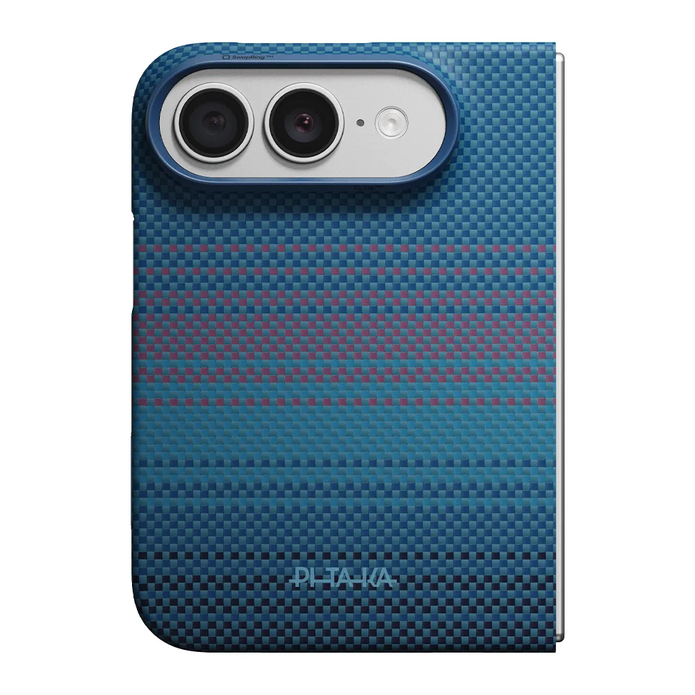 Pitaka รุ่น Edge Case - เคสฝาหลัง iPhone 18 Duo - สี Moonrise2.0/Nights-Midnight-01 1 Pitaka รุ่น Edge Case - เคสฝาหลัง iPhone 18 Duo - สี Moonrise2.0/Nights-Midnight-01
