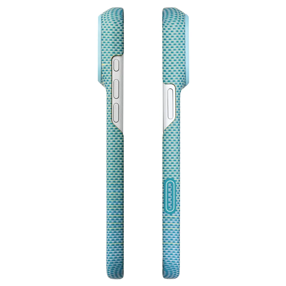 Pitaka รุ่น Edge Case - เคส iPhone 18 Pro - สี Glints of Gold/Lucid Blue 3 Pitaka รุ่น Edge Case - เคส iPhone 18 Pro - สี Glints of Gold/Lucid Blue - Image 3