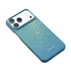 Pitaka รุ่น Edge Case - เคส iPhone 18 Pro - สี Glints of Gold/Lucid Blue 11 Pitaka รุ่น Edge Case - เคส iPhone 18 Pro - สี Glints of Gold/Lucid Blue