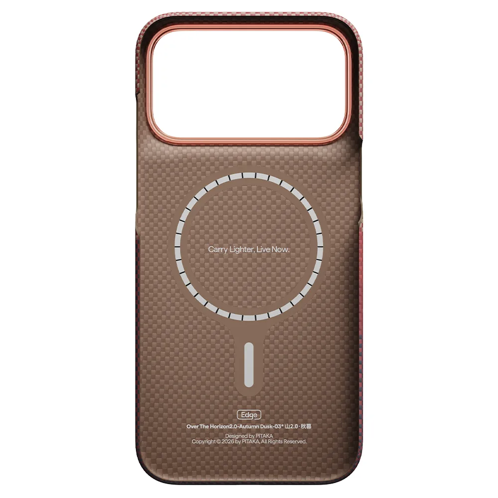 Pitaka รุ่น Edge Case - เคส iPhone 18 Pro - สี Over The Horizon 2.0/Autumn Dusk-03 2 Pitaka รุ่น Edge Case - เคส iPhone 18 Pro - สี Over The Horizon 2.0/Autumn Dusk-03 - Image 2