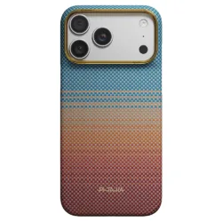 Pitaka รุ่น Edge Case - เคส iPhone 18 Pro - สี Sunset 2.0/California Dream-01