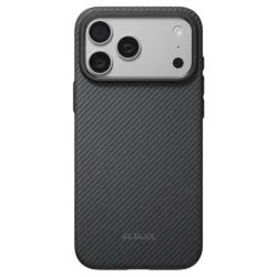 Pitaka รุ่น Summa Case - เคส iPhone 18 Pro Max - สี Black/Grey(Twill)