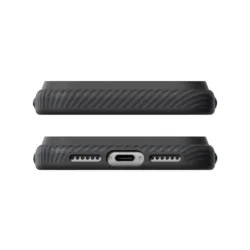 Pitaka รุ่น Summa Case - เคส iPhone 18 Pro - สี Black/Grey(Twill)