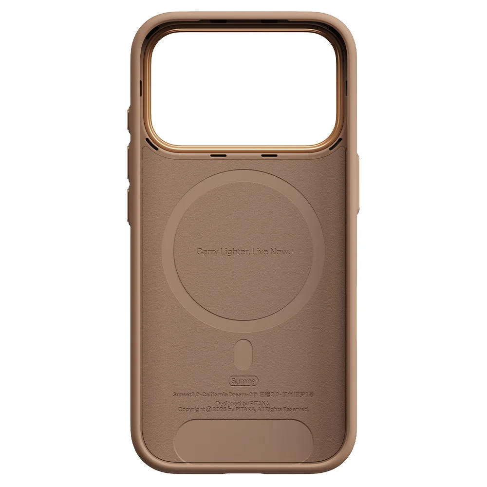 Pitaka รุ่น Summa Case - เคส iPhone 18 Pro - สี Sunset 2.0/California Dream-01 4 Pitaka รุ่น Summa Case - เคส iPhone 18 Pro - สี Sunset 2.0/California Dream-01 - Image 4