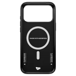 Tech21 รุ่น EvoPulse Fauxven (MagSafe) - เคส iPhone 18 Pro / 17 Pro - สี Black