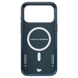 Tech21 รุ่น EvoPulse Fauxven (MagSafe) - เคส iPhone 18 Pro Max / 17 Pro Max - สี Deep Sea