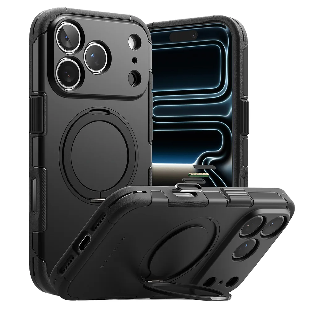 Ringke รุ่น ALLES - เคส iPhone 18 Pro / 17 Pro - สี Black 1 Ringke รุ่น ALLES - เคส iPhone 18 Pro / 17 Pro - สี Black