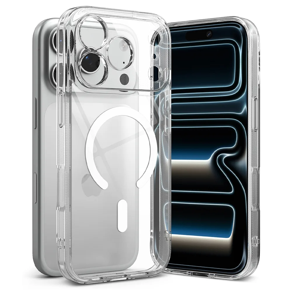 Ringke รุ่น Fusion (MagSafe) - เคส iPhone 18 Pro / 17 Pro - สี Clear 3 Ringke รุ่น Fusion (MagSafe) - เคส iPhone 18 Pro / 17 Pro - สี Clear - Image 3