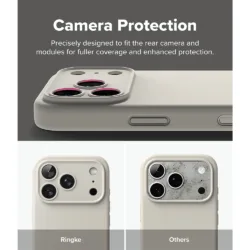 Ringke รุ่น Silicone (MagSafe) - เคส iPhone 18 Pro - สี Stone
