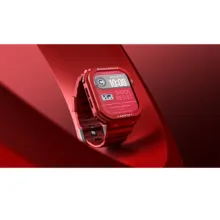 Casetify รุ่น The Bounce Odyssey Band - เคสและสายนาฬิกา Apple Watch 46mm - สี Cherry Red - Image 5
