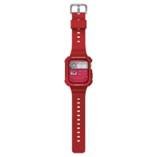 Casetify รุ่น The Bounce Odyssey Band - เคสและสายนาฬิกา Apple Watch 46mm - สี Cherry Red - Image 4