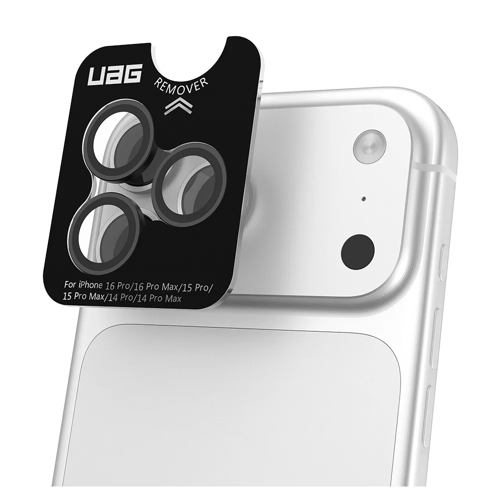 UAG รุ่น Lens Shield - กระจกเลน์กล้อง iPhone 18 Pro / 18 Pro Max / 17 Pro / 17 Pro Max - สี Black Titanium 3 UAG รุ่น Lens Shield - กระจกเลน์กล้อง iPhone 18 Pro / 18 Pro Max / 17 Pro / 17 Pro Max - สี Black Titanium - Image 3