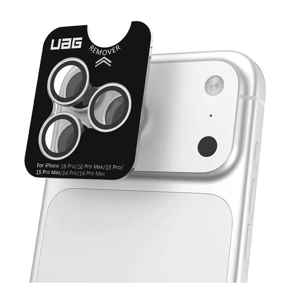 UAG รุ่น Lens Shield - กระจกเลน์กล้อง iPhone 18 Pro / 18 Pro Max / 17 Pro / 17 Pro Max - สี Titanium 3 UAG รุ่น Lens Shield - กระจกเลน์กล้อง iPhone 18 Pro / 18 Pro Max / 17 Pro / 17 Pro Max - สี Titanium - Image 3