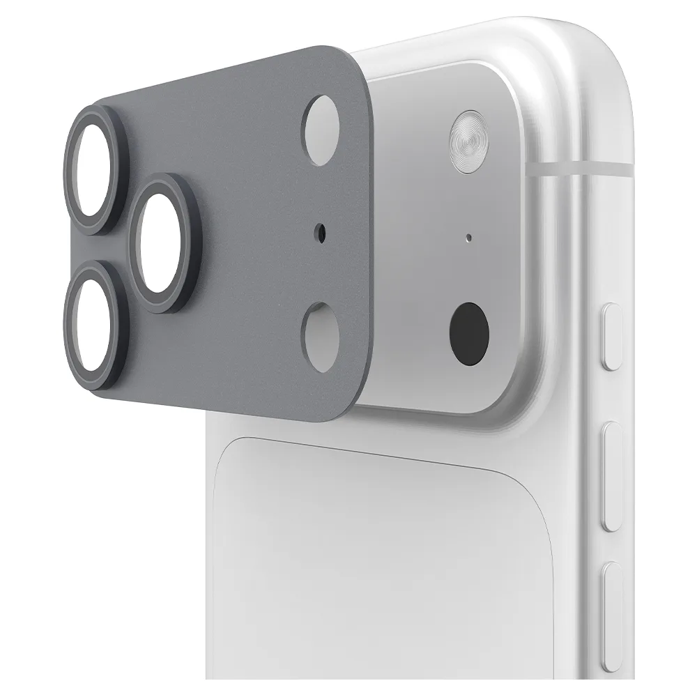 UAG รุ่น Camera Shield (Aluminium) - กระจกเลนส์กล้อง iPhone 17 Pro / 18 Pro - สี Space Grey 3 UAG รุ่น Camera Shield (Aluminium) - กระจกเลนส์กล้อง iPhone 17 Pro / 18 Pro - สี Space Grey - Image 3