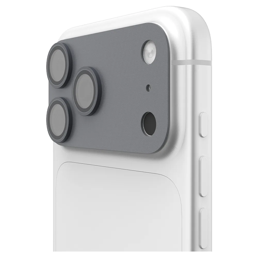 UAG รุ่น Camera Shield (Aluminium) - กระจกเลนส์กล้อง iPhone 17 Pro / 18 Pro - สี Space Grey 4 UAG รุ่น Camera Shield (Aluminium) - กระจกเลนส์กล้อง iPhone 17 Pro / 18 Pro - สี Space Grey - Image 4