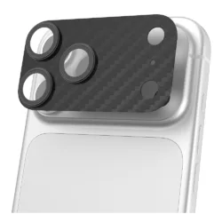 UAG รุ่น Camera Shield - กระจกเลนส์กล้อง iPhone 17 Pro Max / 18 Pro max - สี Carbon Fiber/Black