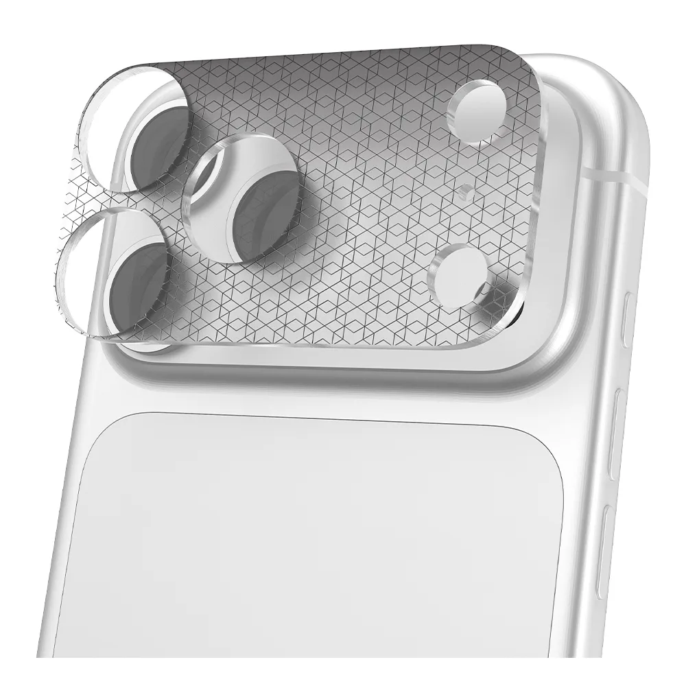 UAG รุ่น Camera Shield - กระจกเลนส์กล้อง iPhone 17 Pro Max / 18 Pro Max - สี Clear/Silver Hex 1 UAG รุ่น Camera Shield - กระจกเลนส์กล้อง iPhone 17 Pro Max / 18 Pro Max - สี Clear/Silver Hex