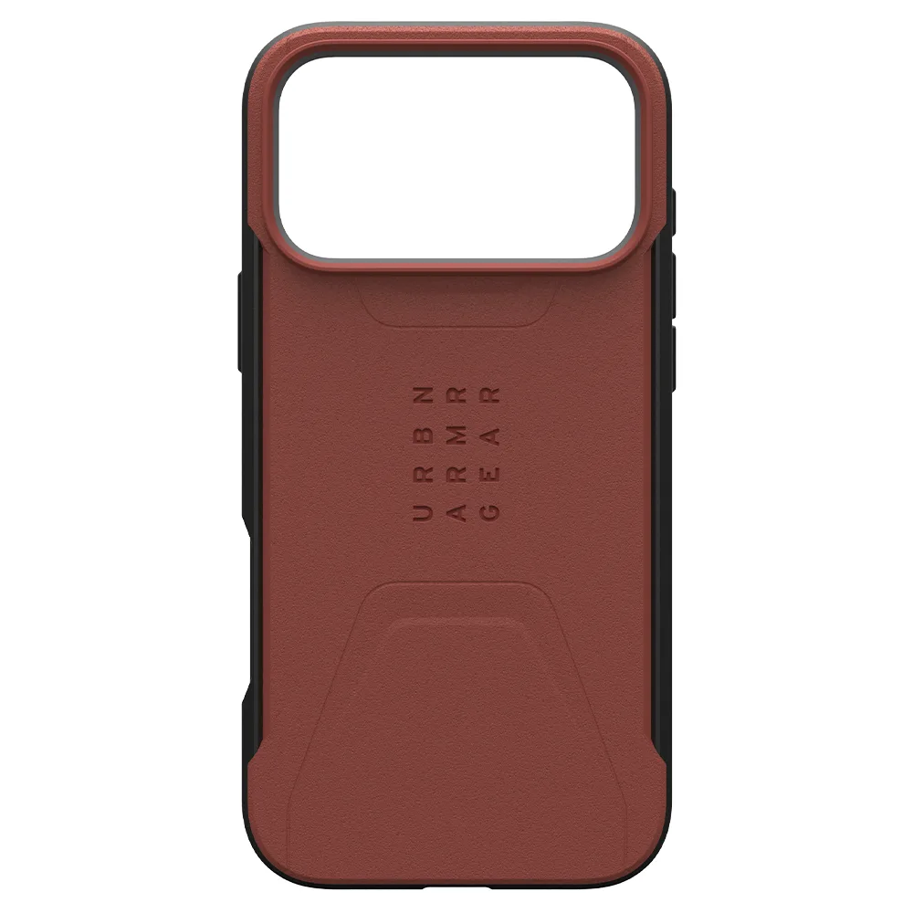 UAG รุ่น Civilian (Magsafe) - เคส iPhone 17 Pro / 18 Pro - สี Burgundy 1 UAG รุ่น Civilian (Magsafe) - เคส iPhone 17 Pro / 18 Pro - สี Burgundy