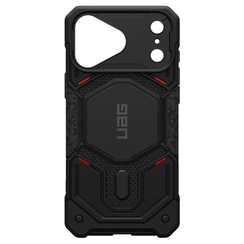 UAG รุ่น Monarch Pro - เคส iPhone 17 Pro Max / 18 Pro Max - สี Kevlar Black 1 UAG รุ่น Monarch Pro - เคส iPhone 17 Pro Max / 18 Pro Max - สี Kevlar Black