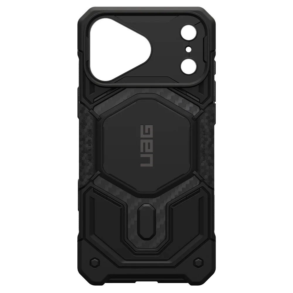 UAG รุ่น Monarch Pro (Cap) - เคส iPhone 17 Pro Max / 18 Pro Max - สี Carbon Fiber 1 UAG รุ่น Monarch Pro (Cap) - เคส iPhone 17 Pro Max / 18 Pro Max - สี Carbon Fiber