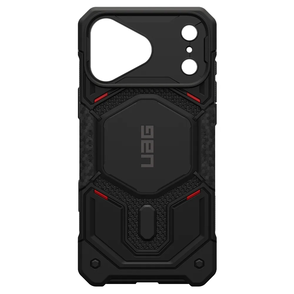 UAG รุ่น Monarch Pro (Cap) - เคส iPhone 17 Pro Max / 18 Pro Max - สี Kevlar Black 1 UAG รุ่น Monarch Pro (Cap) - เคส iPhone 17 Pro Max / 18 Pro Max - สี Kevlar Black