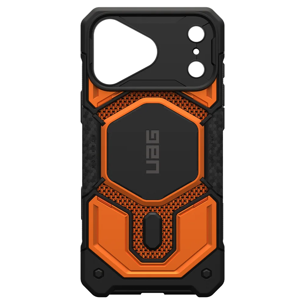 UAG รุ่น Monarch Pro (Cap) - เคส iPhone 17 Pro Max / 18 Pro Max - สี Kevlar Burnt Orange 1 UAG รุ่น Monarch Pro (Cap) - เคส iPhone 17 Pro Max / 18 Pro Max - สี Kevlar Burnt Orange