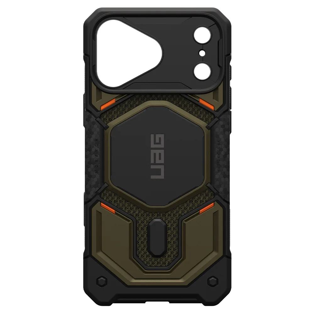 UAG รุ่น Monarch Pro (Cap) - เคส iPhone 17 Pro Max / 18 Pro Max - สี Kevlar Element Green 1 UAG รุ่น Monarch Pro (Cap) - เคส iPhone 17 Pro Max / 18 Pro Max - สี Kevlar Element Green