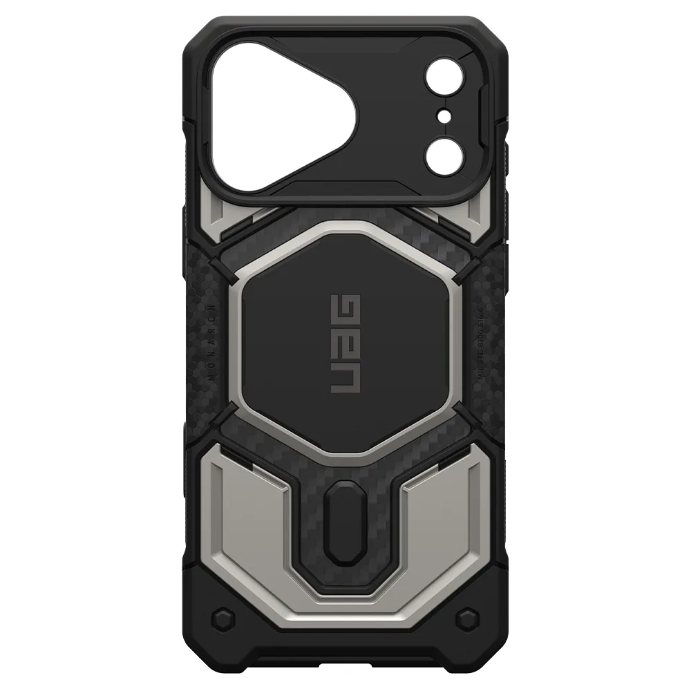 UAG รุ่น Monarch Pro (Cap) - เคส iPhone 17 Pro Max / 18 Pro Max - สี Titanium 1 UAG รุ่น Monarch Pro (Cap) - เคส iPhone 17 Pro Max / 18 Pro Max - สี Titanium