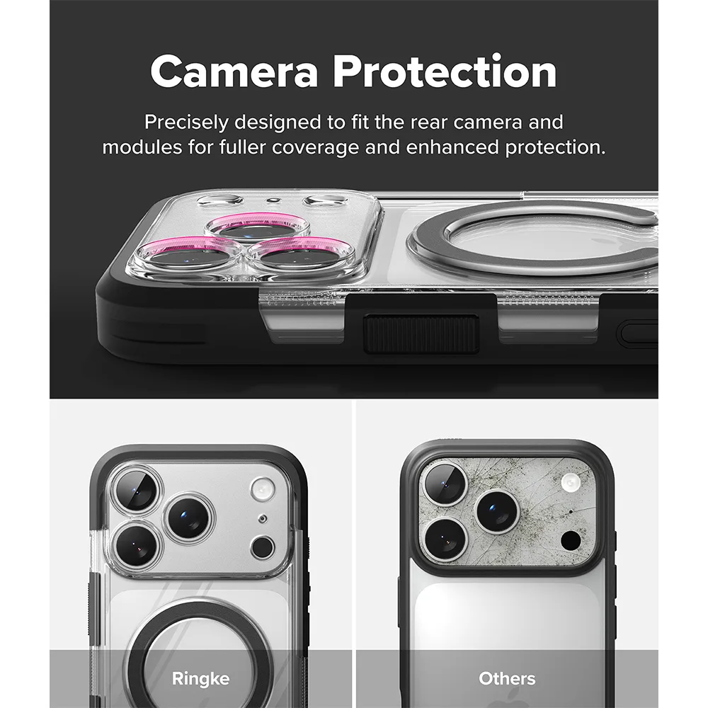 Ringke รุ่น UX (MagSafe) - เคส iPhone 18 Pro / 17 Pro - สี Clear 11 Ringke รุ่น UX (MagSafe) - เคส iPhone 18 Pro / 17 Pro - สี Clear - Image 11