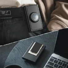 Vulkit รุ่น VC500- With MoneyClip - กระเป๋าใส่บัตร - สี Black - Image 7