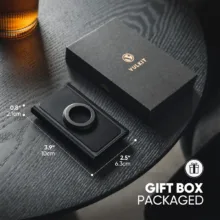 Vulkit รุ่น VC500- With MoneyClip - กระเป๋าใส่บัตร - สี Black - Image 3