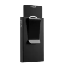 Vulkit รุ่น VC500- With MoneyClip - กระเป๋าใส่บัตร - สี Black - Image 2