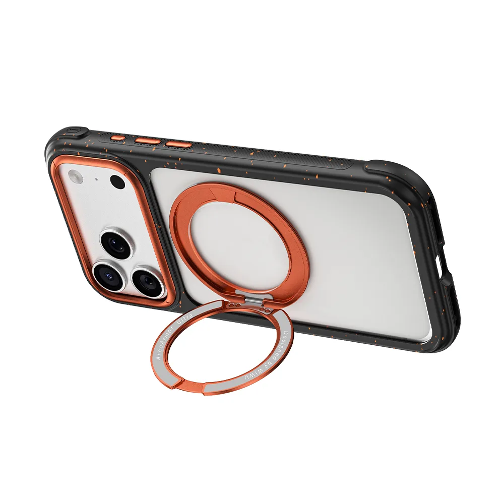 WiWU รุ่น AeroArmor Ultra Color Spot Anti-Dirty - เคส iPhone18 Pro / 17 Pro - สี Black 3 WiWU รุ่น AeroArmor Ultra Color Spot Anti-Dirty - เคส iPhone18 Pro / 17 Pro - สี Black - Image 3
