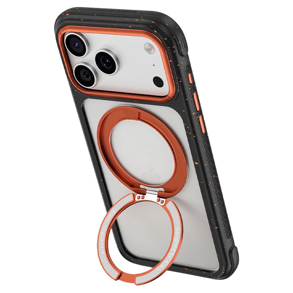 WiWU รุ่น AeroArmor Ultra Color Spot Anti-Dirty - เคส iPhone18 Pro / 17 Pro - สี Black 4 WiWU รุ่น AeroArmor Ultra Color Spot Anti-Dirty - เคส iPhone18 Pro / 17 Pro - สี Black - Image 4