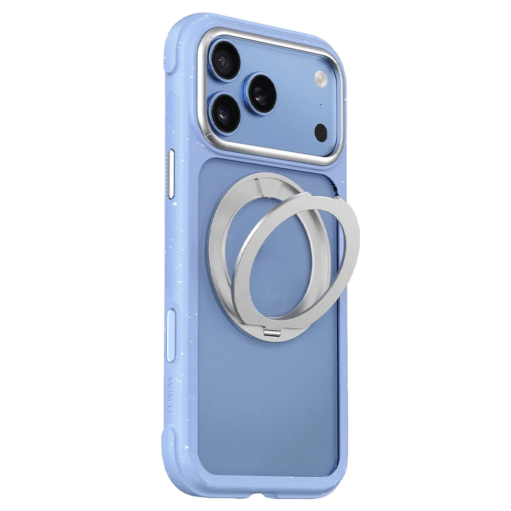 WiWU รุ่น AeroArmor Ultra Color Spot Anti-Dirty - เคส iPhone18 Pro Max / 17 Pro Max - สี Blue 2 WiWU รุ่น AeroArmor Ultra Color Spot Anti-Dirty - เคส iPhone18 Pro Max / 17 Pro Max - สี Blue - Image 2