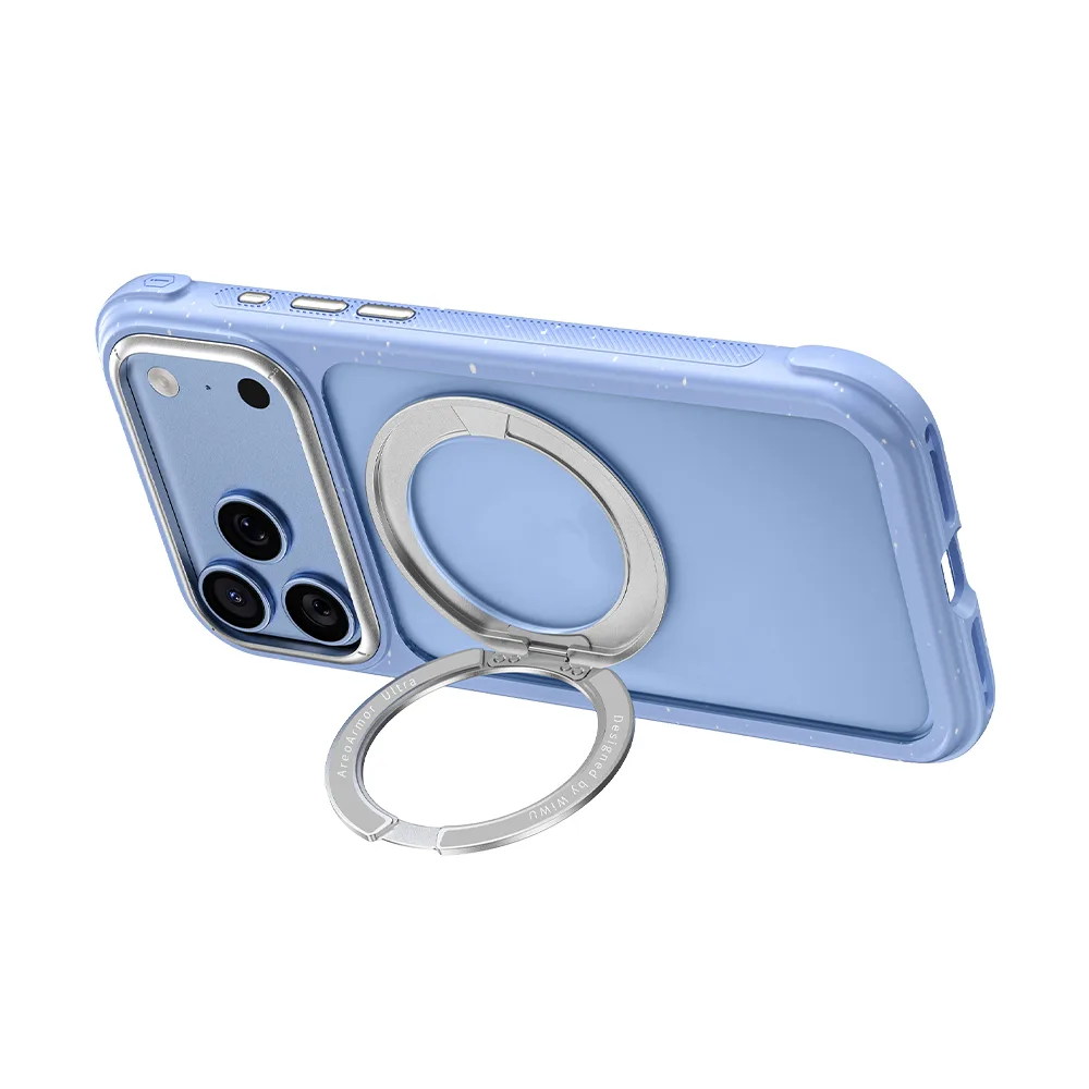 WiWU รุ่น AeroArmor Ultra Color Spot Anti-Dirty - เคส iPhone18 Pro Max / 17 Pro Max - สี Blue 3 WiWU รุ่น AeroArmor Ultra Color Spot Anti-Dirty - เคส iPhone18 Pro Max / 17 Pro Max - สี Blue - Image 3
