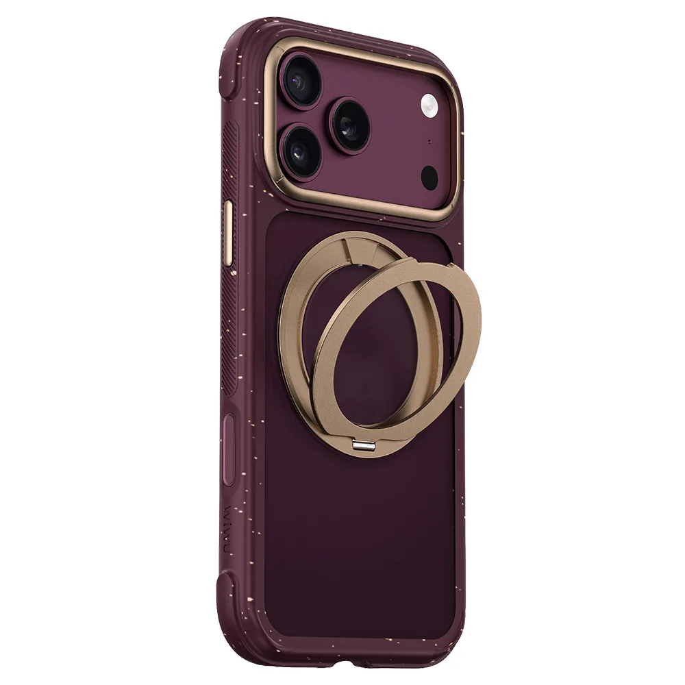 WiWU รุ่น AeroArmor Ultra Color Spot Anti-Dirty - เคส iPhone18 Pro Max / 17 Pro Max - สี Purple 2 WiWU รุ่น AeroArmor Ultra Color Spot Anti-Dirty - เคส iPhone18 Pro Max / 17 Pro Max - สี Purple - Image 2