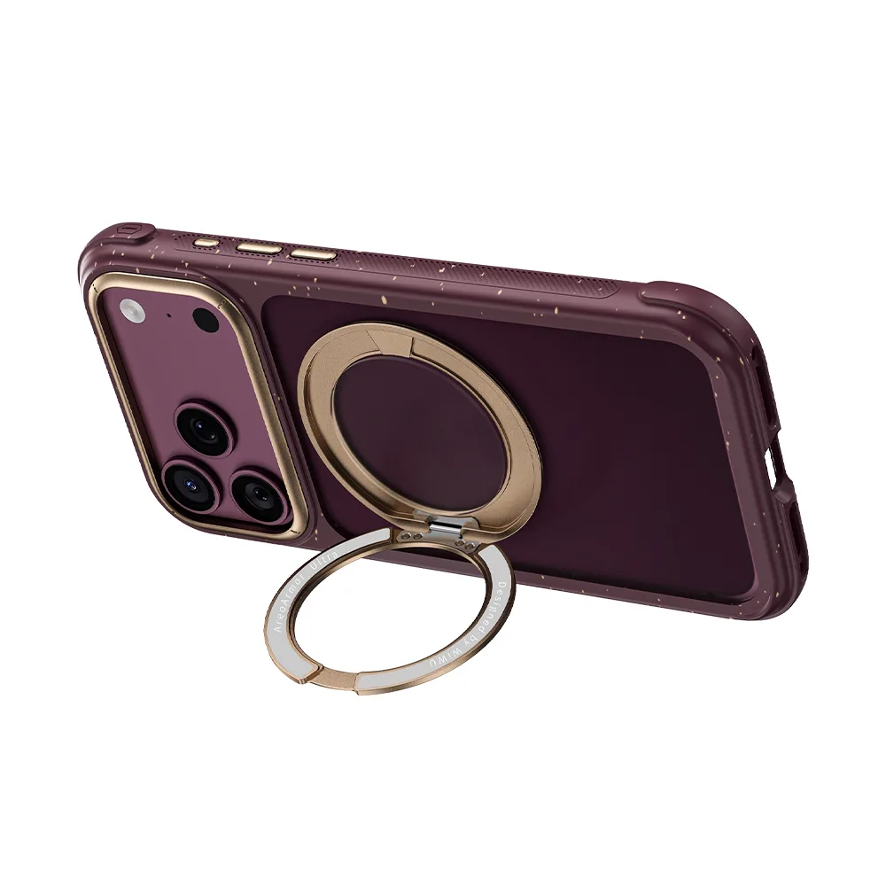 WiWU รุ่น AeroArmor Ultra Color Spot Anti-Dirty - เคส iPhone18 Pro Max / 17 Pro Max - สี Purple 3 WiWU รุ่น AeroArmor Ultra Color Spot Anti-Dirty - เคส iPhone18 Pro Max / 17 Pro Max - สี Purple - Image 3