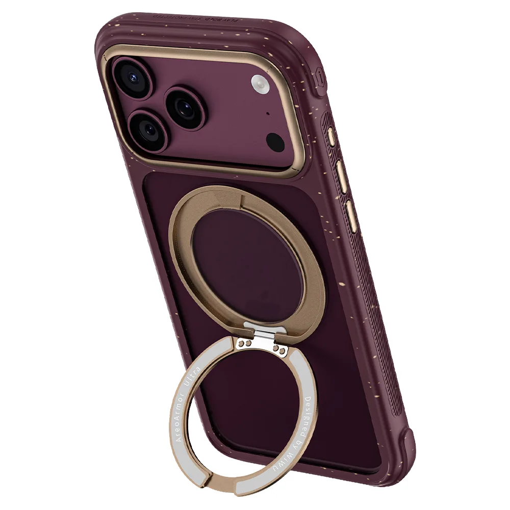 WiWU รุ่น AeroArmor Ultra Color Spot Anti-Dirty - เคส iPhone18 Pro Max / 17 Pro Max - สี Purple 4 WiWU รุ่น AeroArmor Ultra Color Spot Anti-Dirty - เคส iPhone18 Pro Max / 17 Pro Max - สี Purple - Image 4