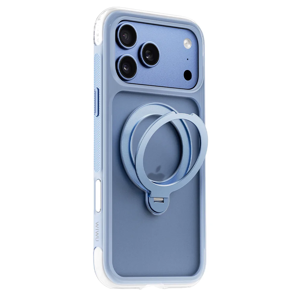 WiWU รุ่น AeroShield Ultra Airbag Anti-Proof - เคส iPhone 18 Pro / 17 Pro - สี Light Blue 1 WiWU รุ่น AeroShield Ultra Airbag Anti-Proof - เคส iPhone 18 Pro / 17 Pro - สี Light Blue