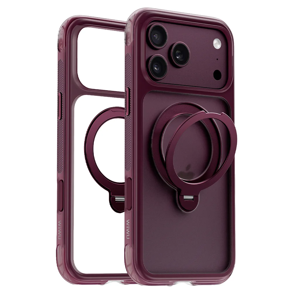 WiWU รุ่น AeroShield Ultra Airbag Anti-Proof - เคส iPhone 18 Pro Max / 17 Pro Max - สี Purple 7 WiWU รุ่น AeroShield Ultra Airbag Anti-Proof - เคส iPhone 18 Pro Max / 17 Pro Max - สี Purple - Image 7