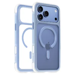 WiWU รุ่น AeroShield Pro Airbag Anti-Proof - เคส iPhone 18 Pro Max / 17 Pro Max - สี Light Blue 18 WiWU รุ่น AeroShield Pro Airbag Anti-Proof - เคส iPhone 18 Pro Max / 17 Pro Max - สี Light Blue