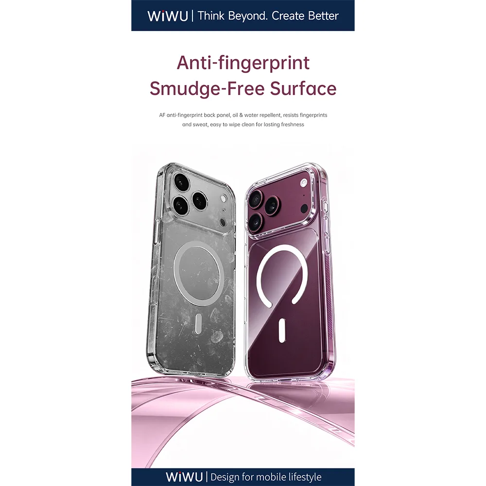 WiWU รุ่น CrystalShield Pro CrystalEver - เคส iPhone 18 Pro / 17 Pro - สี Clear 11 WiWU รุ่น CrystalShield Pro CrystalEver - เคส iPhone 18 Pro / 17 Pro - สี Clear - Image 11