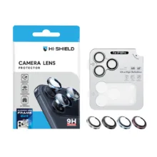 Hishield รุ่น Aluminum Frame 2 in 1 Lens - กระจกเลนส์กล้อง iPhone 18 Pro Max