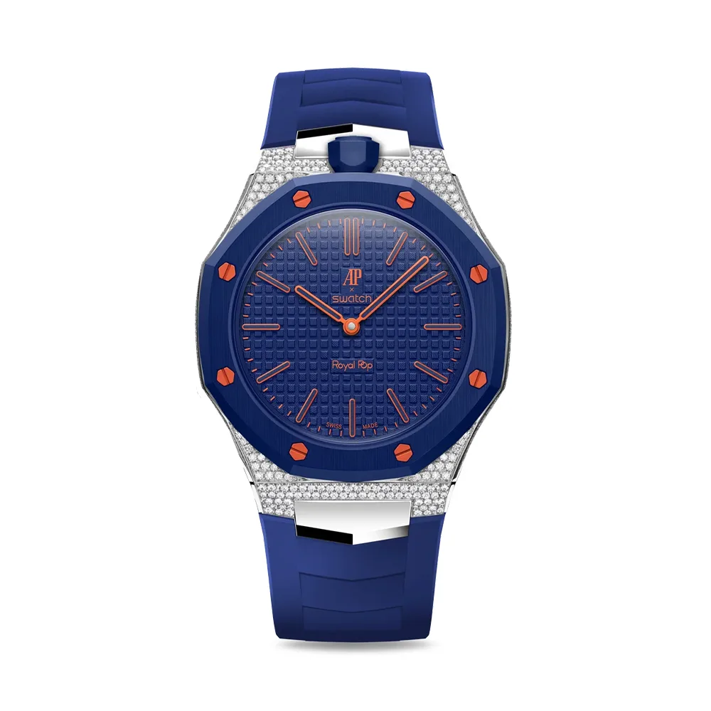 Golden Concept รุ่น Royal Sport Edition - สายนาฬิกาเซ็ตคู่ 2 เส้น - สี ORENJI HACHI (ใช้คู่กับ Royal Pop Swatch x AP) 2 Golden Concept รุ่น Royal Sport Edition - สายนาฬิกาเซ็ตคู่ 2 เส้น - สี ORENJI HACHI (ใช้คู่กับ Royal Pop Swatch x AP) - Image 2