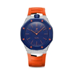 Golden Concept รุ่น Royal Sport Edition - สายนาฬิกาเซ็ตคู่ 2 เส้น - สี ORENJI HACHI (ใช้คู่กับ Royal Pop Swatch x AP) 7 Golden Concept รุ่น Royal Sport Edition - สายนาฬิกาเซ็ตคู่ 2 เส้น - สี ORENJI HACHI (ใช้คู่กับ Royal Pop Swatch x AP)