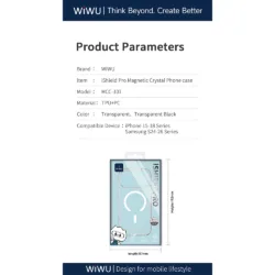 WiWU รุ่น iShield Pro - เคส iPhone 18 Pro / 17 Pro - สี Clear 9 WiWU รุ่น iShield Pro - เคส iPhone 18 Pro / 17 Pro - สี Clear